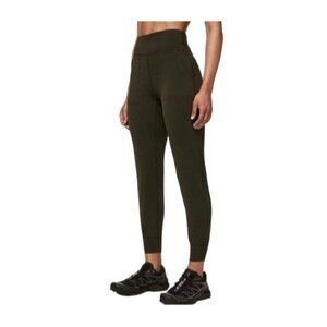 Lululemon Align Jogger 28" Inseam Womens Leggings Size 2 Olive Green High-Waist